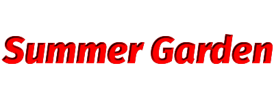 summer garden banner